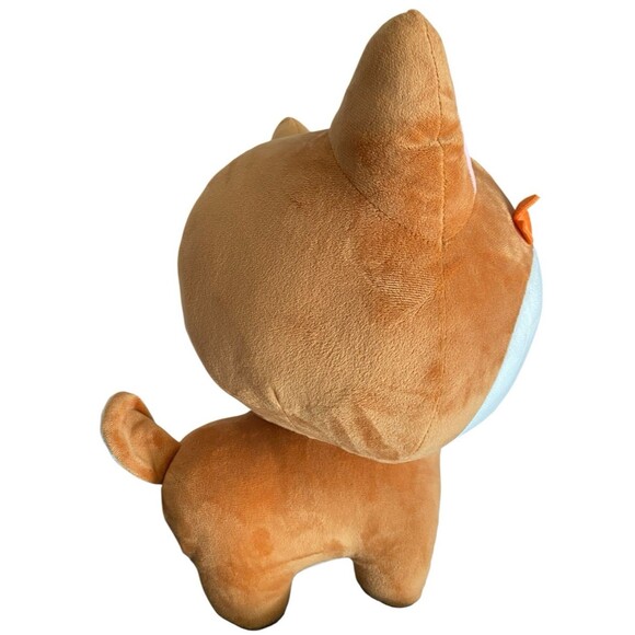 Bird Uyen Deer Plushie 15" Stuffed Animal Brown White Round 1 - Picture 2 of 5